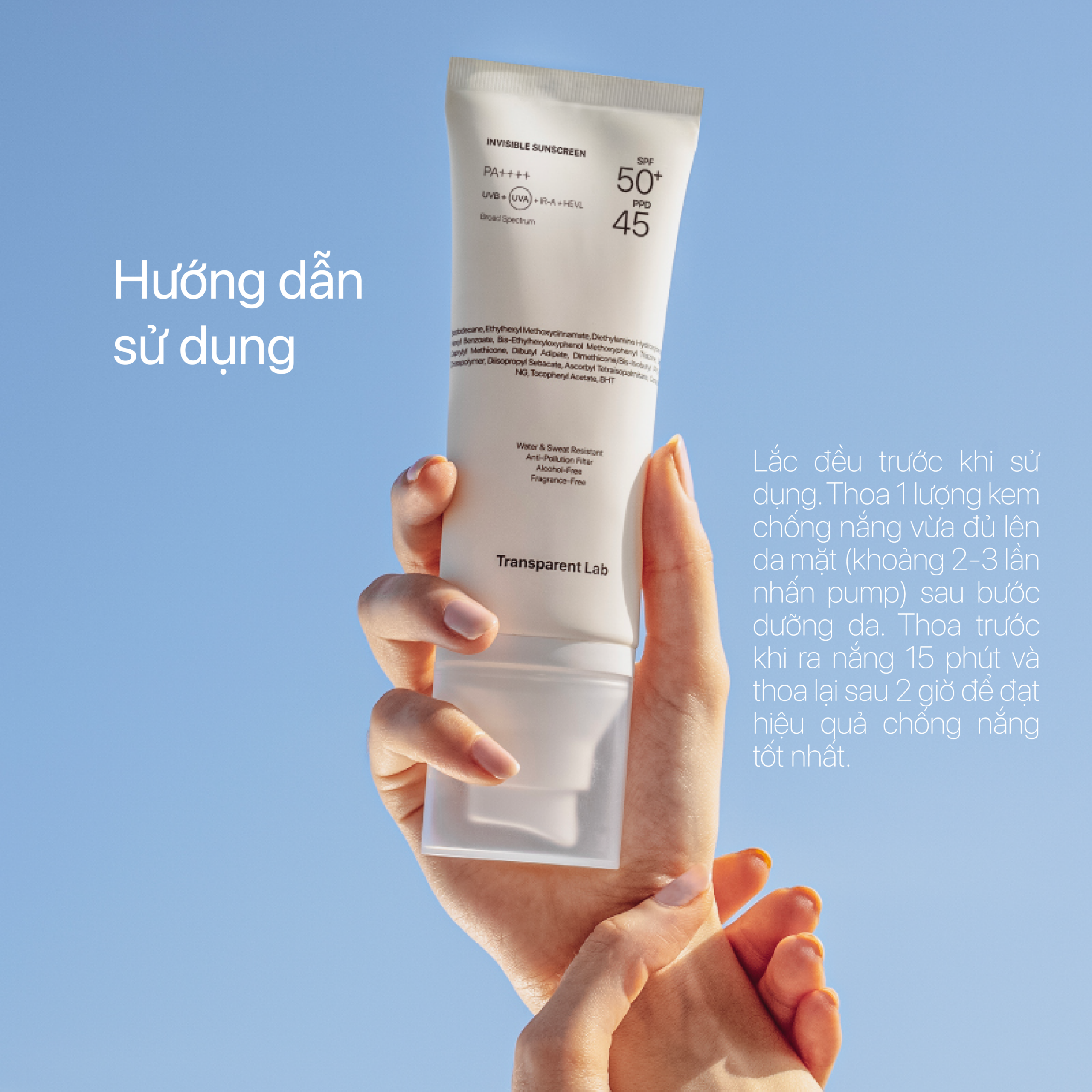 INVISIBLE SUNSCREEN SPF50+ - Ảnh 6