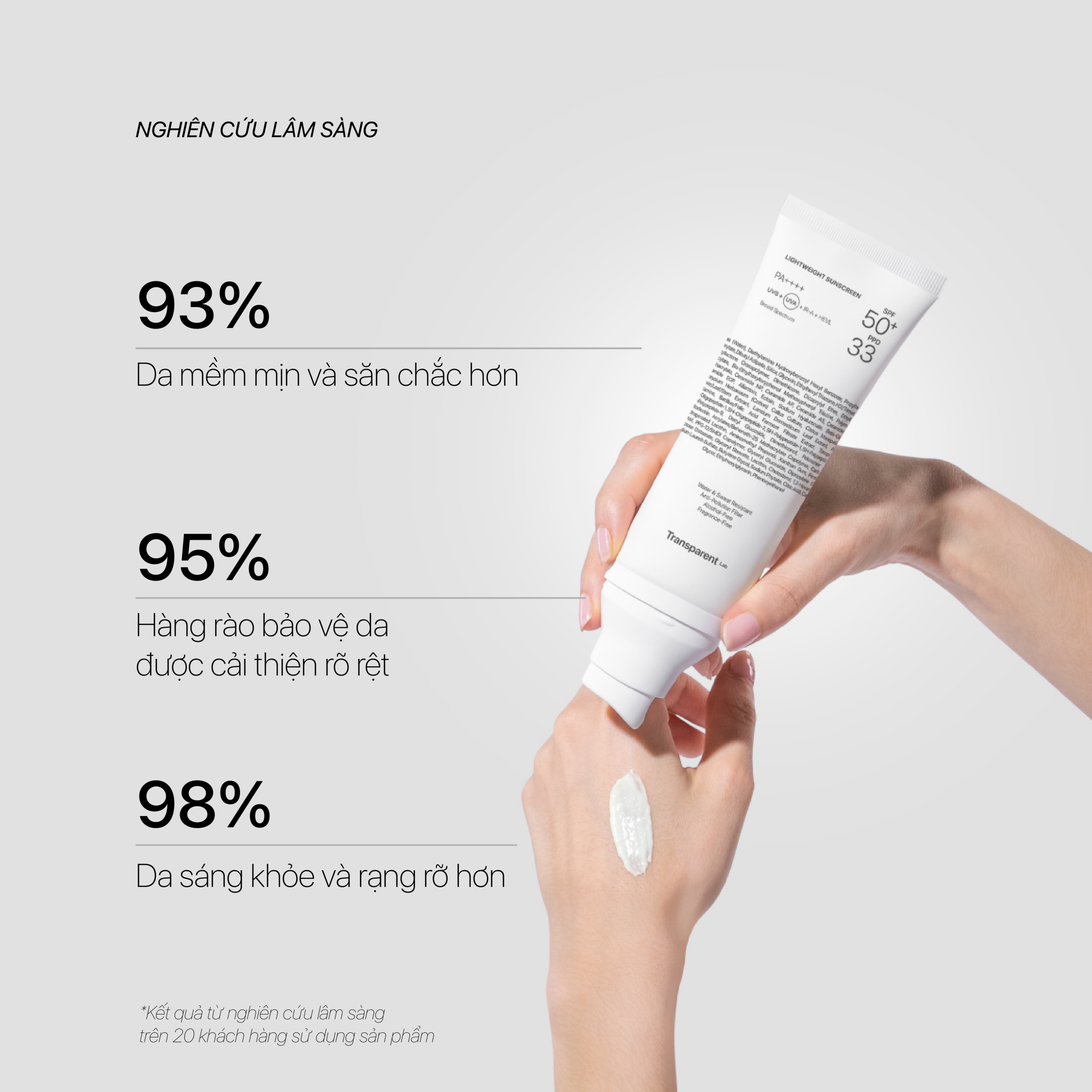 LIGHTWEIGHT SUNSCREEN SPF50+ - Ảnh 3