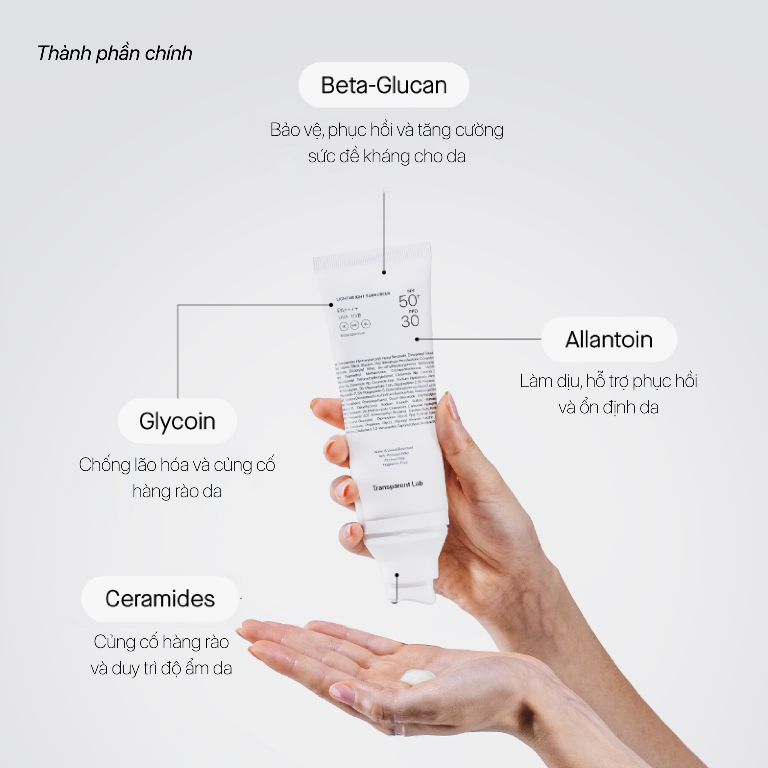 LIGHTWEIGHT SUNSCREEN SPF50+ - Ảnh 5
