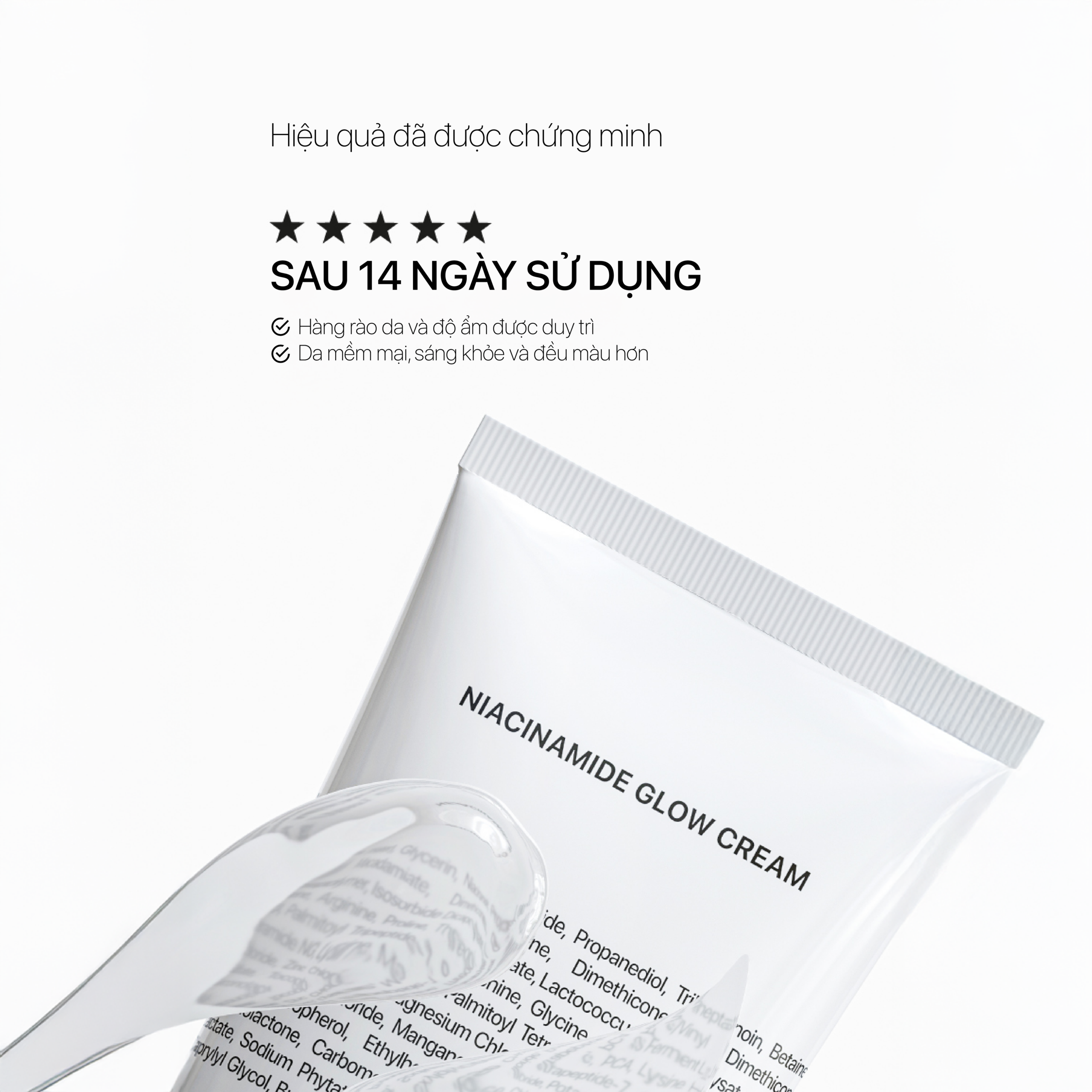 NIACINAMIDE GLOW CREAM (Mini size) 15ml - Ảnh 3