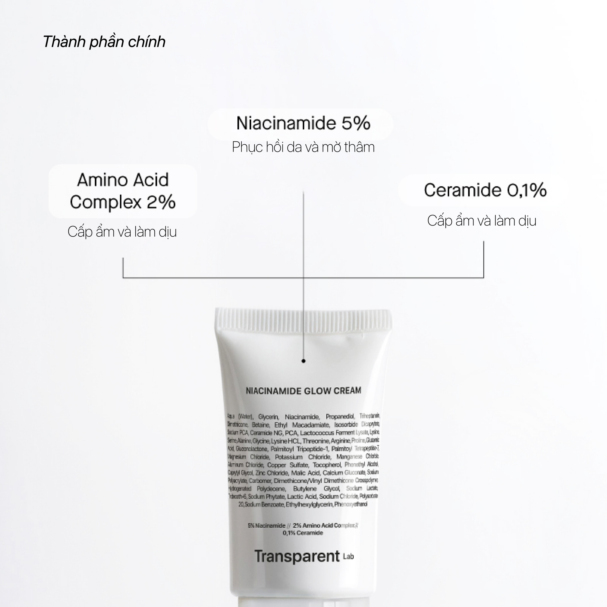 NIACINAMIDE GLOW CREAM (Mini size) 15ml - Ảnh 6