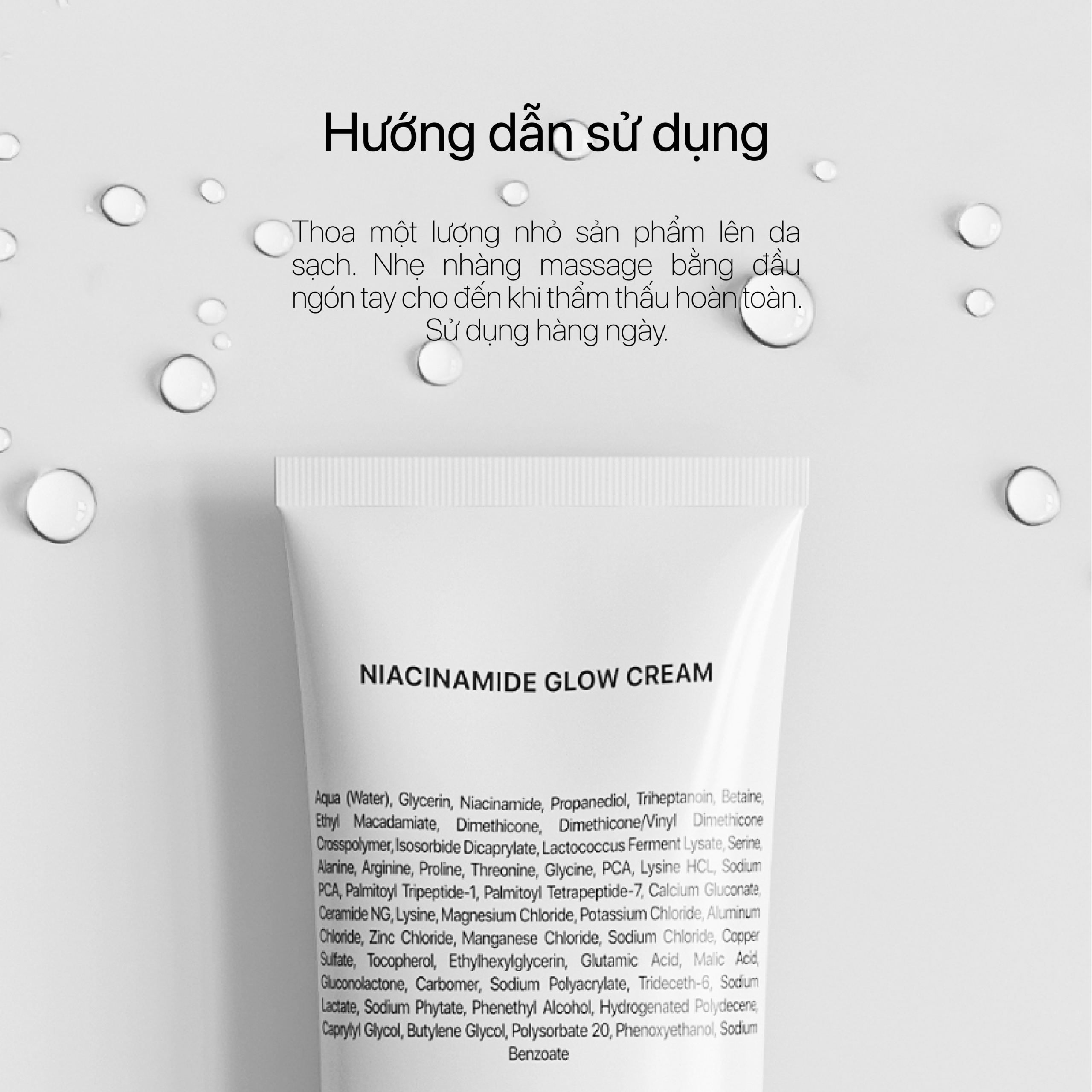 NIACINAMIDE GLOW CREAM (Mini size) 15ml - Ảnh 8