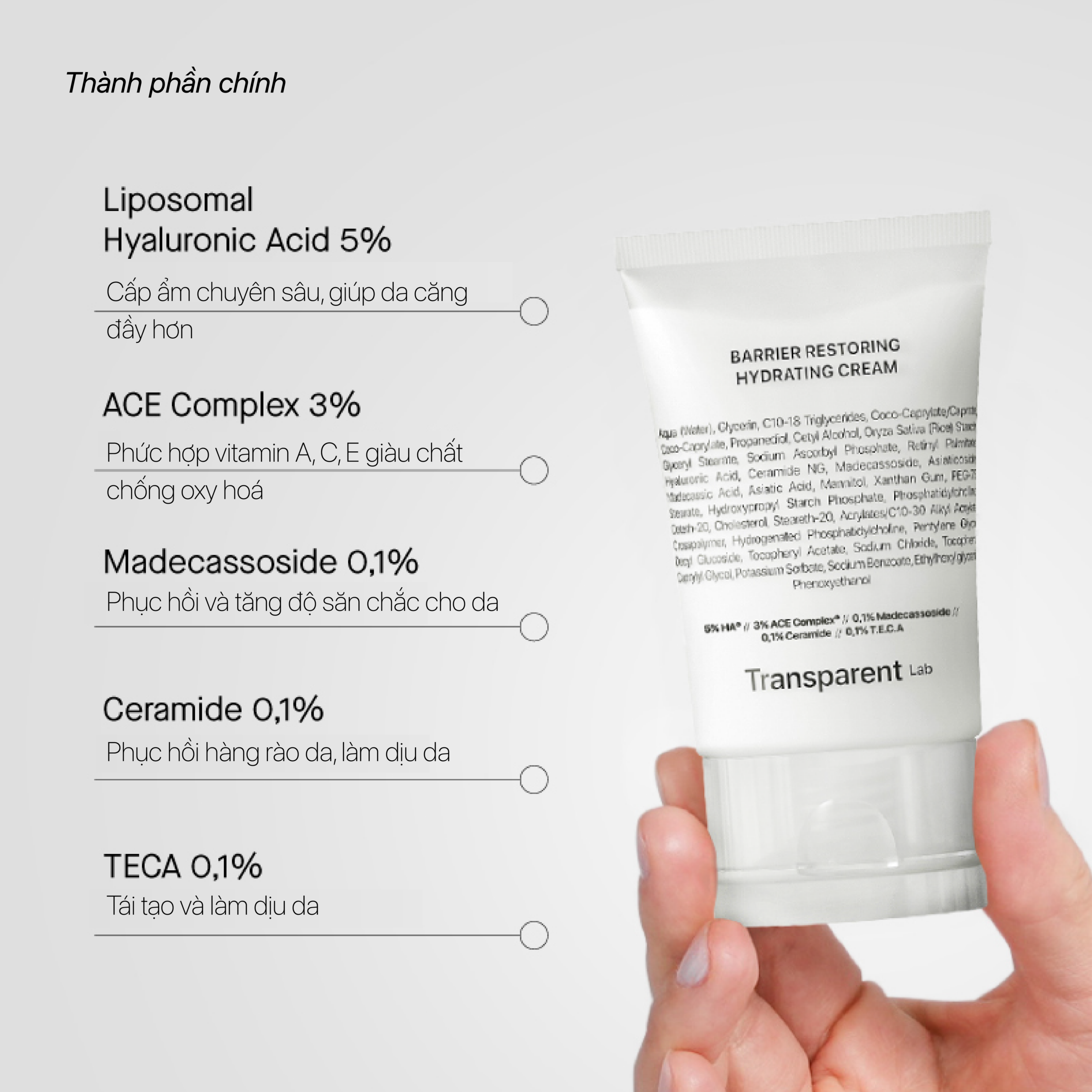 BARRIER RESTORING HYDRATING CREAM - Ảnh 7