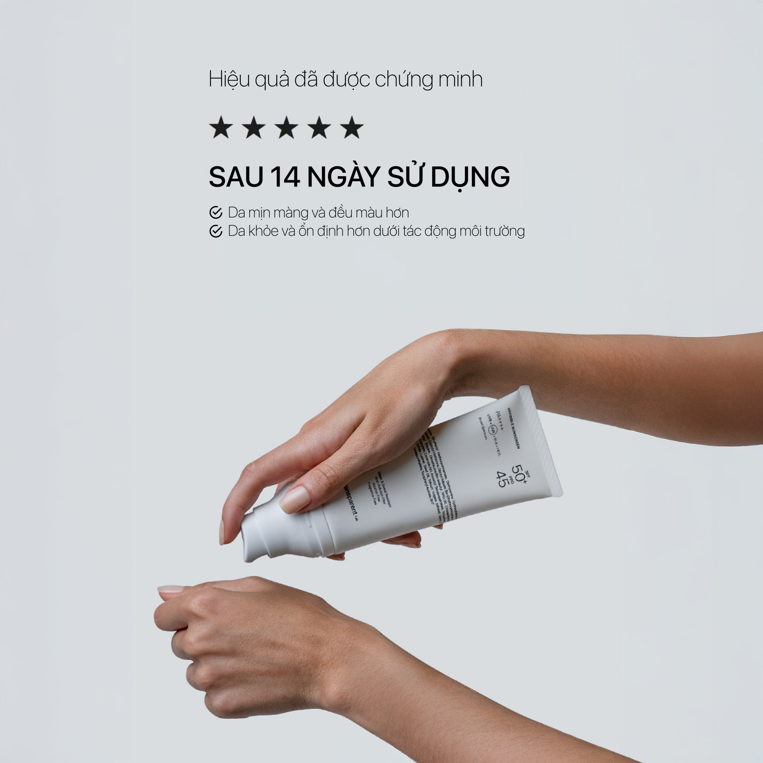 INVISIBLE SUNSCREEN SPF50+ - Ảnh 2