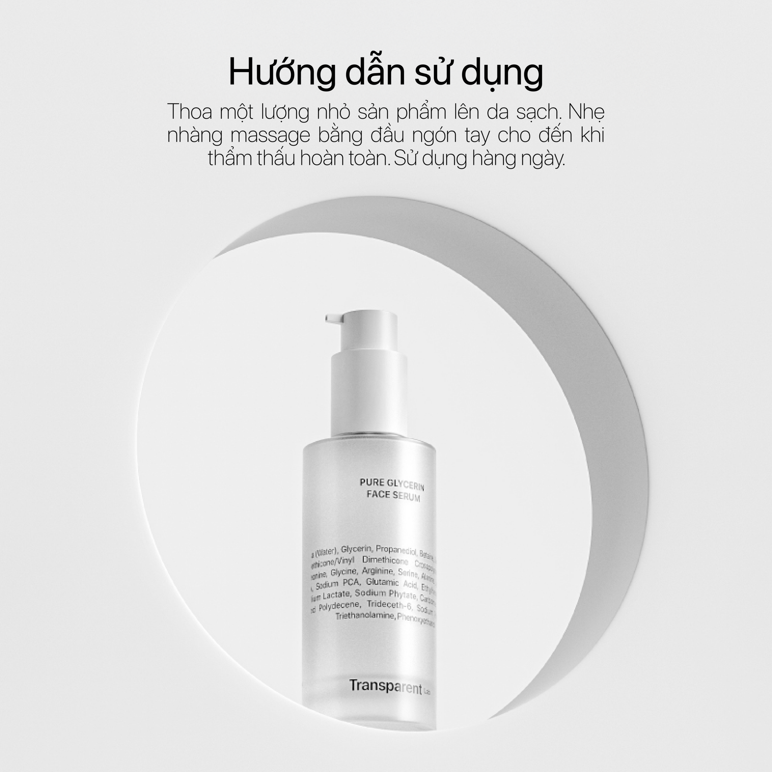 PURE GLYCERIN FACE SERUM (Mini Size) 15ml - Ảnh 7