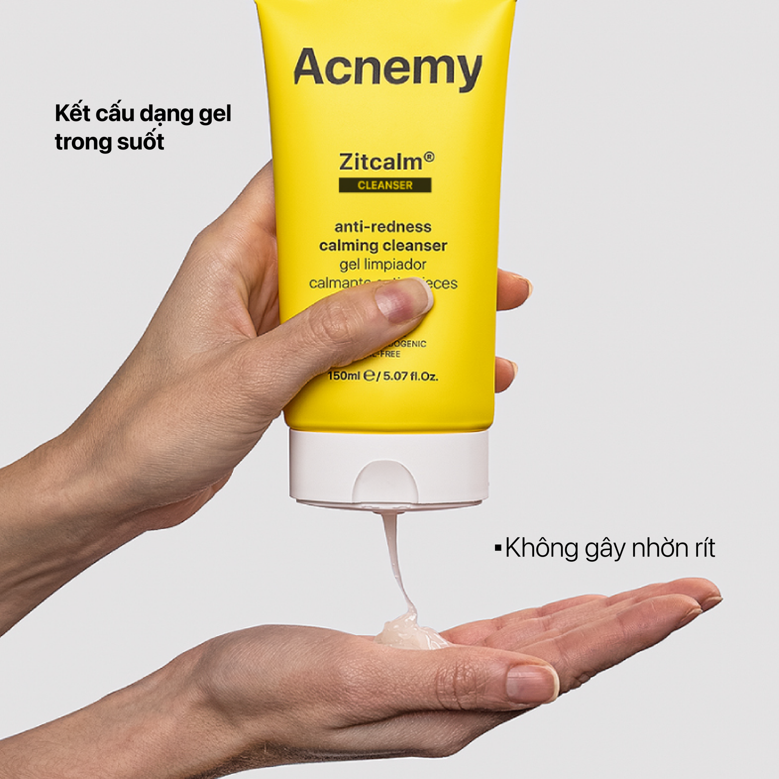 ZITCALM® ANTI REDNESS CALMING CLEANSER - Ảnh 3