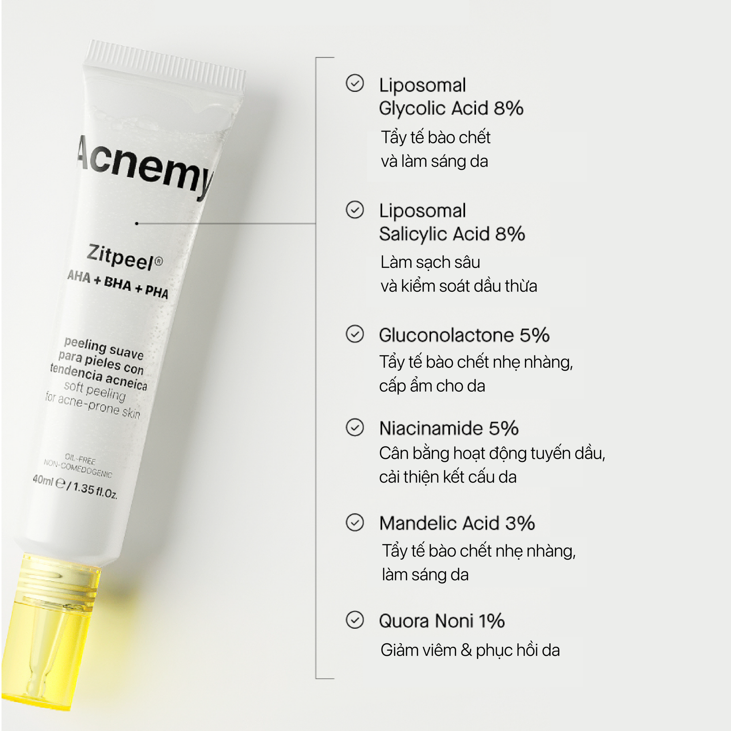ZITPEEL® AHA+BHA+PHA - Ảnh 5
