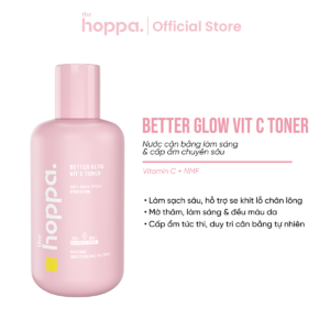 BETTER GLOW VIT C TONER Nước cân bằng làm sạch sâu & kiểm soát dầu