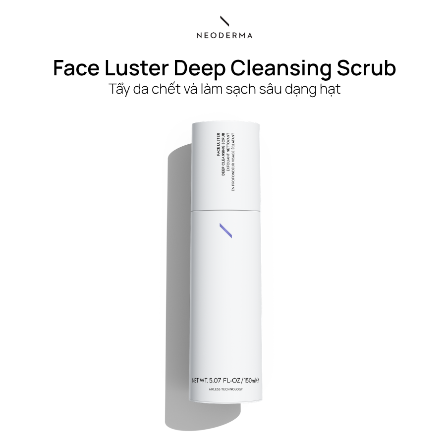 Face Luster Deep Cleansing Scrub Tẩy da chết và làm sạch sâu dạng hạt