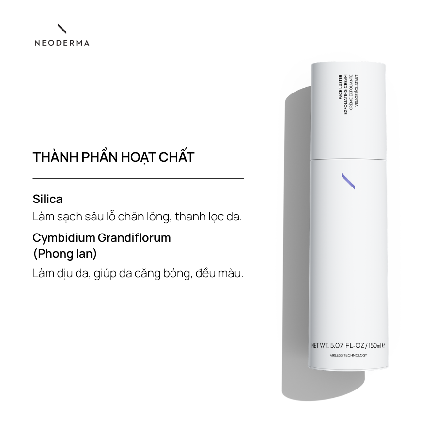 Face Luster Exfoliating Cream Kem tẩy da chết & làm sáng bóng - Ảnh 2