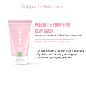 PEELING & PURIFYING CLAY MASK Mặt nạ đất sét làm sạch sâu & tái tạo da