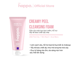 CREAMY PEEL CLEANSING FOAM Foam rửa mặt làm sạch và tái tạo da