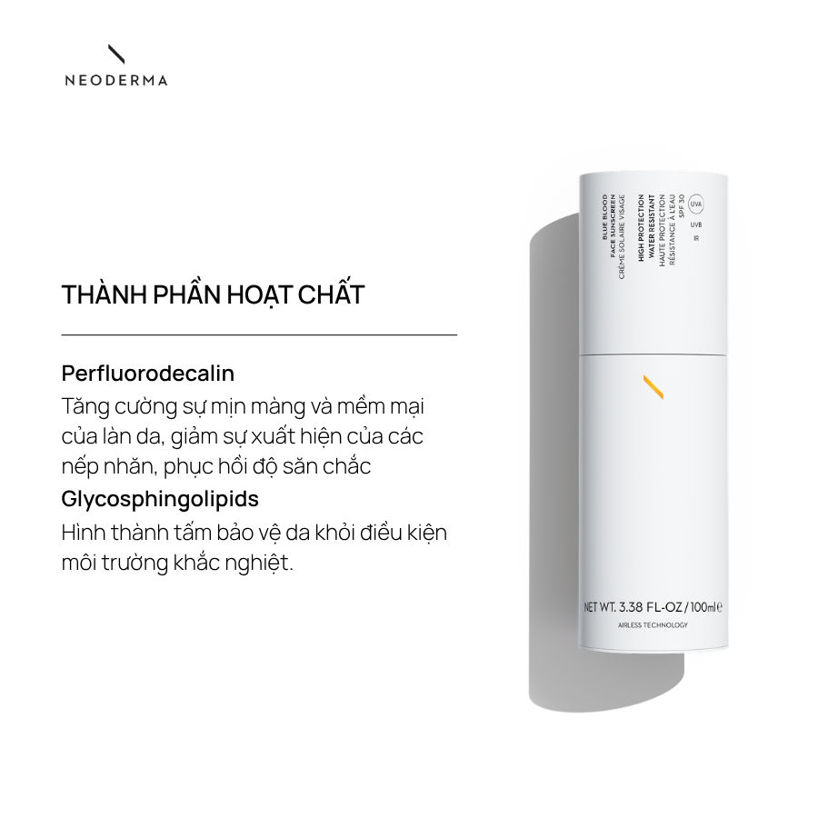 "Blue Blood Face Sunscreen SPF30 Blue Blood kem chống nắng SPF30" - Ảnh 2
