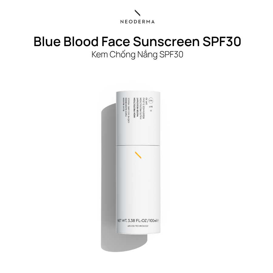 "Blue Blood Face Sunscreen SPF30 Blue Blood kem chống nắng SPF30"