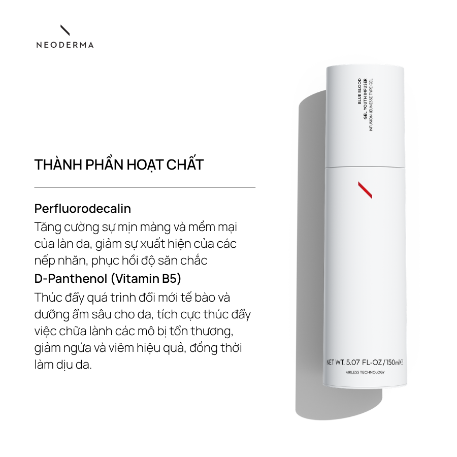 Blue Blood Gel - Youth Infuser Gel tái tạo, khôi phục hàng rào bảo vệ & trẻ hóa da - Ảnh 2