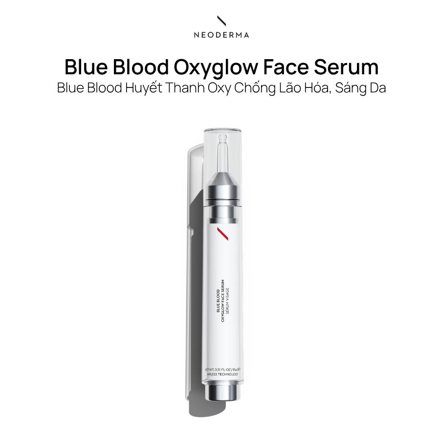 Blue Blood Oxyglow Face Serum Blue Blood Huyết thanh Oxy chống lão hóa, sáng da