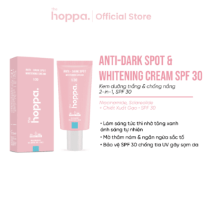 ANTI - DARK SPOT & WHITENING CREAM SPF 30 Kem dưỡng chống nắng sáng da & mờ vết thâm SPF30