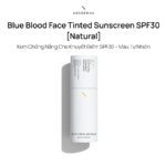 Blue Blood Face Tinted Sunscreen SPF30 [Natural] Blue Blood kem chống nắng che khuyết điểm SPF30 - Màu tự nhiên