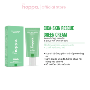 CICA - SKIN RESCUE GREEN CREAM Kem dưỡng làm dịu & phục hồi chuyên sâu
